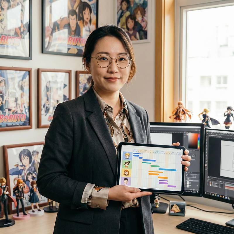 海角网动漫制片人林雨薇